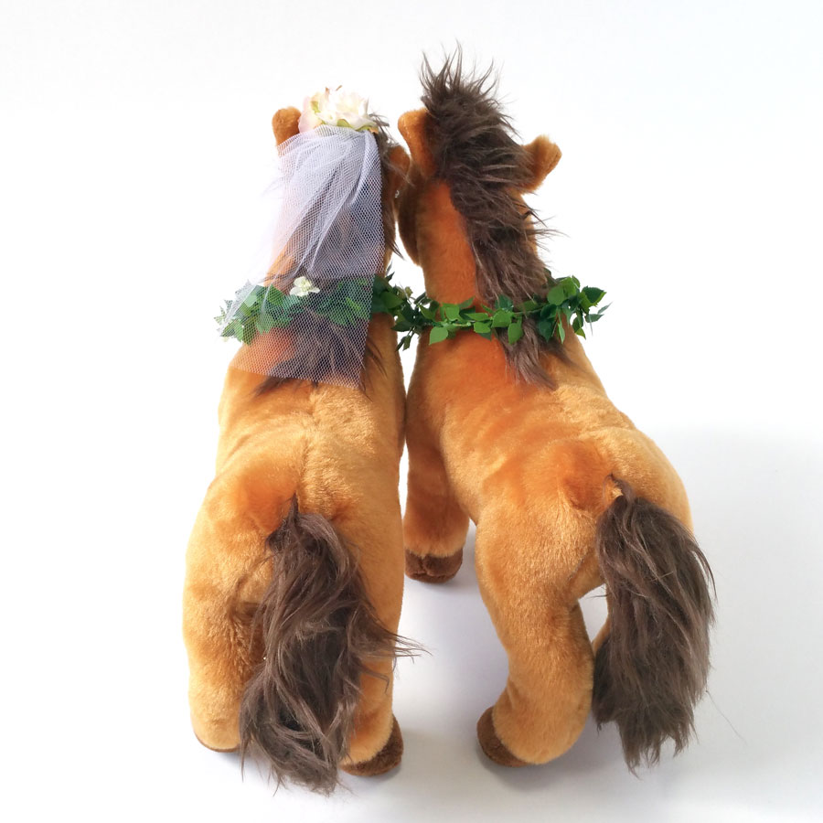 ウエディングドール ウエルカムドール ポニー 馬 ホース Horse 結婚式 ウェルカムドール ホビー ぬいぐるみ J Dコーポレーション ぬいぐるみ ウェルカムドール ウェルカムホース 可愛いポニー 馬 のウェディングドールで受付を盛り上げよう