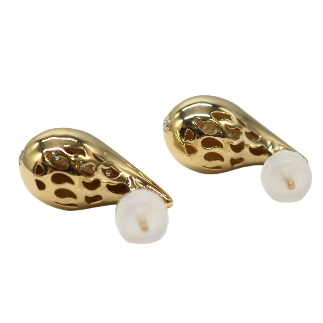 K18YG しずく ダイヤモンド ピアスD0.28ct jd-time-10005136 JD TIME サンプル画像2