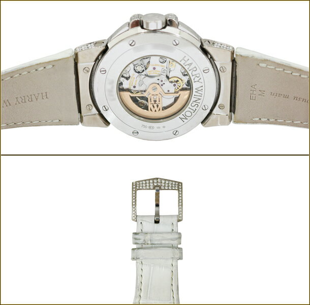 ～PREMIUM SALE～HARRY WINSTON【ハリーウィンストン】オーシャンクロノグラフ スリーレトログラードWG ホワイトシェル文字盤400/MCRA44WL.MD/D3.1【USED】