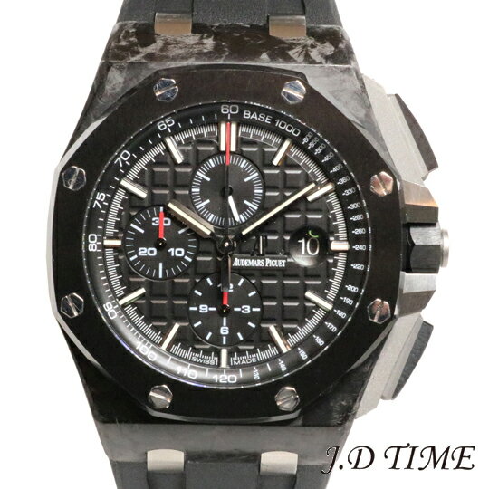 オーデマ・ピゲ 腕時計（メンズ） AUDEMARS PIGUET【オーデマピゲ】ロイヤルオーク オフショア クロノグラフ26400AU.OO.A002CA.01フォージドカーボン×セラミックブラック文字盤【USED】