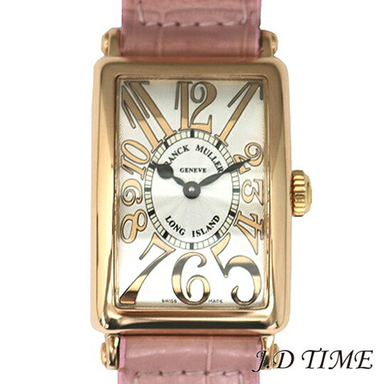 【楽天スーパーSALE限定価格 17%OFF!】FRANCK MULLER【フランクミュラー】ロングアイランド　PGシルバー文字盤 【USED】