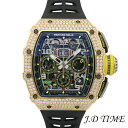 RICHARD MILLE【リシャールミル】 オートマティックフライバッククロノグラフRM11-03RGRG×TI スケルトン文字盤【USED】