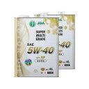 JDA ユーロ エンジンオイル 5W-40 SP / C3 4L 全合成基油 2缶セット