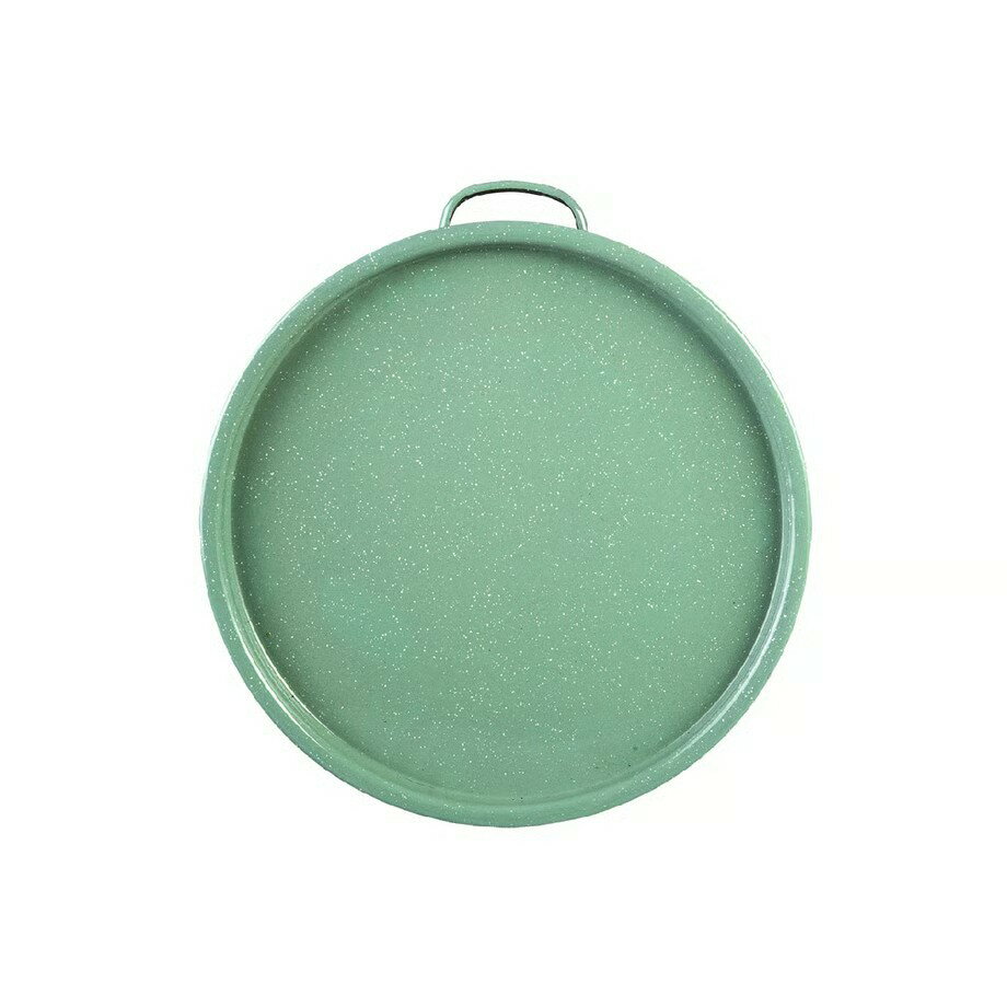 CiNSA コマル ミント トルティーヤ用パン キャンプ お盆 ホーロー 琺瑯 メキシコ 28cm