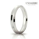 【ポイント10倍】 UNOAERRE ウノアエレ CORONA 結婚指輪 マリッジリング K18WG ホワイトゴールド 地金のみ 4mm 結婚リング ダイヤ 18金 ウェディング 40AJC278W ペアリング