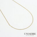 ウノアエレ【UNOAERRE】 ネックレス K18 チェーン イエローゴールド ゴールド 45cm 18金 イタリア製