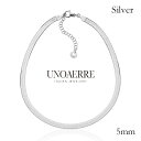 【楽天スーパーSALE】 ウノアエレ【UNOAERRE】ヘリンボーンネックレス シルバー 35cm 40cm 45cm 太 9255mm SILVER デザイン...