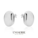 ウノアエレ【UNOAERRE】ピアス シルバー 925 デザインピアス (大) SILVER スタッド レディース メンズ プレゼント ギフト イタリア ホワイ...