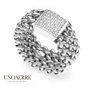 【ポイント10倍】 ウノアエレ【UNOAERRE】リング シルバー 925 指輪キュービックジルコニア 編み込み 12号 SILVER デザイン レディース メ...