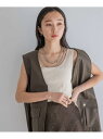 【SALE/60%OFF】セミシアーリブタンク JEANASIS ジーナシス トップス その他のトップス ピンク ブルー ホワイト【RBA_E】[Rakuten...