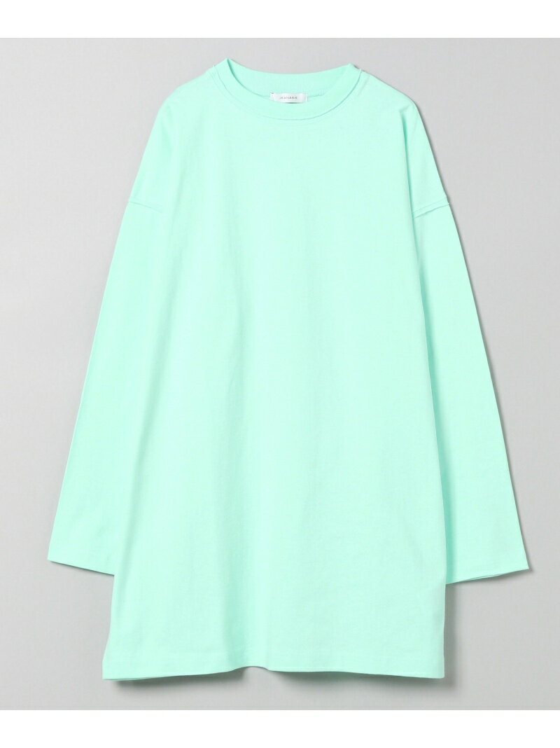 【SALE／45%OFF】(W)BOXロンT JEANASIS ジーナシス トップス カットソー・Tシャツ グリーン ブラック ホワイト グレー【RBA_E】[Rakuten Fashion]のサムネイル