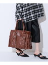 アンティークスタッズトート JEANASIS ジーナシス バッグ トートバッグ ブラウン ブラック カーキグリーン【先行予約】*【送料無料】[Rakuten F...