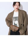 スタッズジャガードモノグラムミニBAG JEANASIS ジーナシス バッグ クラッチバッグ カーキグリーン【先行予約】*【送料無料】[Rakuten Fash...