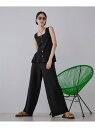 【SALE/30%OFF】12Gペプラムニットアップ JEANASIS ジーナシス オールインワン・オーバーオール オールインワン・つなぎ ブラック ベージュ【...