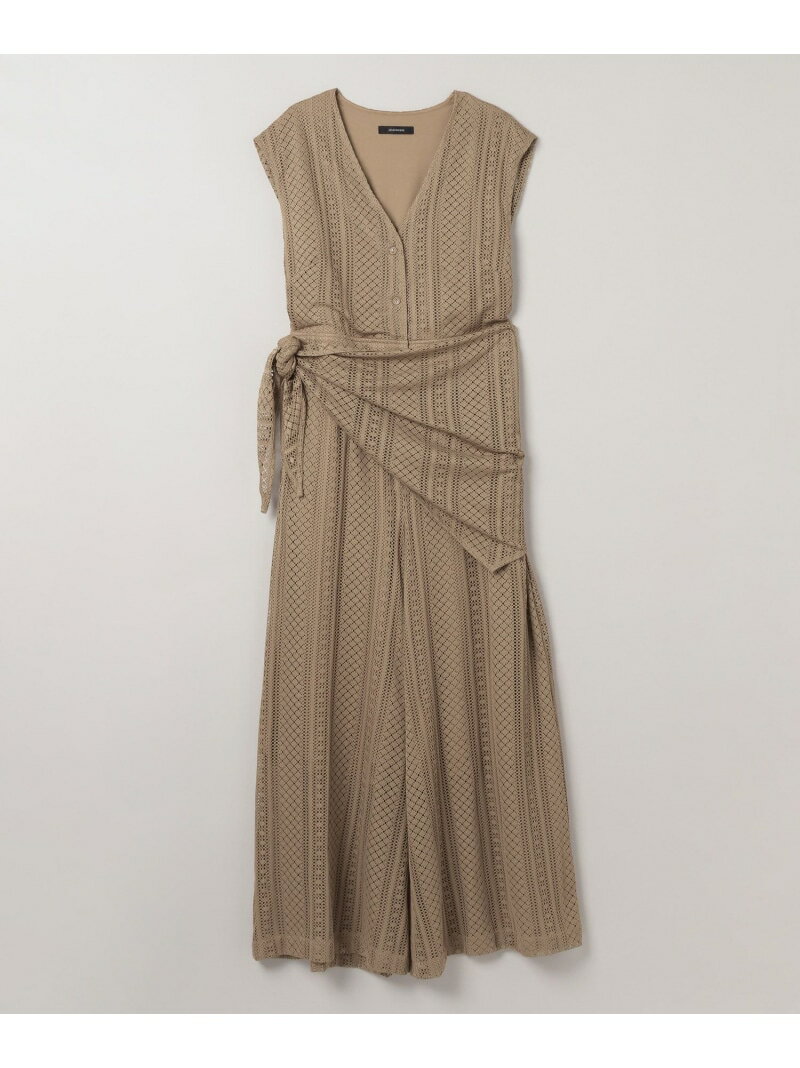 【SALE／50%OFF】レースオールインワン JEANASIS ジーナシス オールインワン・オーバーオール オールインワン・つなぎ ブラック ベージュ ホワイト【RBA_E】【送料無料】[Rakuten Fashion]