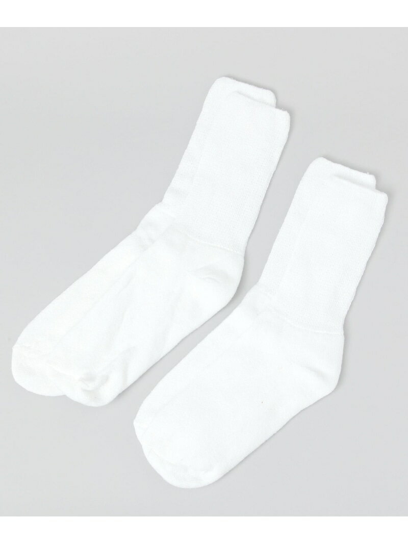 RAILROAD SOCK 2P JEANASIS �����ʥ��� ���ݡ��ġ������ȥɥ����� ����¾�Υ��ݡ��ġ������ȥɥ����� �ۥ磻��[Rakuten Fashi...