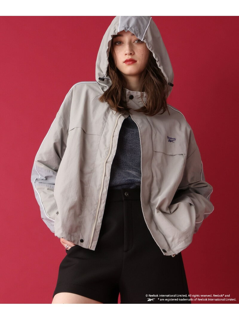 【SALE／50%OFF】ハイショクマウンテンパーカー JEANASIS ジーナシス ジャケット・アウター マウンテンパーカー グレー ブラック【RBA_E】【送料無料】[Rakuten Fashion]