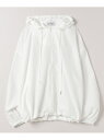 【SALE/40%OFF】シアーパーカー JEANASIS ジーナシス トップス パーカー・フーディー ホワイト グレー【RBA_E】【送料無料】[Rakute...