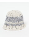 【SALE/60%OFF】ガラアソートクロシェHAT JEANASIS ジーナシス 帽子 ハット ホワイト ブラック グリーン【RBA_E】[Rakuten F...