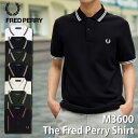 フレッドペリー M3600 FRED PERRY ポロシャツ ポロ ティップライン 新色 ブラック ホワイト ネイビー グリーン 正規販売店 Fred Perry ユニセックス メンズ レディース ギフト トラッド「ブラック/ホワイト/キナリ/ネイビー/ グリーン」「M/L/XL」正規品【M3600】