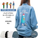 楽天ジーンズメイト 楽天市場店PEZ x RED CAP GIRL コラボ バック イラスト ルーズシルエット シャツ レッドキャップガール