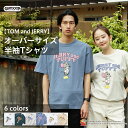 【TOM AND JERRY】 OUTDOOR PRODUCTS トムとジェリー トムジェリ アウトドア プロダクツ タフィー Tシャツ ドロップ ショルダー オーバーサイズ メンズ レディース 男女兼用 ビッグシルエット tシャツ