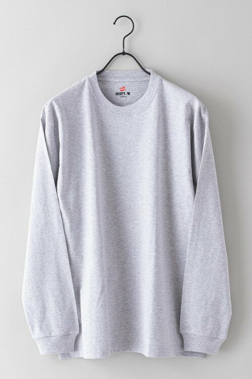 HANES ヘインズ ビーフィー BEEFY LONGSLEEVE TEE ロングスリーブ 長袖 Tシャツ 1枚入 1P BEEFY-T ヘインズ H5186 メンズ レディース ロンT 下着 アンダーウェア 綿100％ パックT 男女共用 XS S M L XL