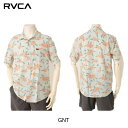 RVCA BB041-130 LUKE P FLORAL SS ワンナップ アロハシャツ レーヨン コットン ルーカ