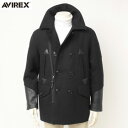 ブランドAVIREX（アビレックス）品番 スタイル6122143 RE AVIREX （再構築復刻） CP NAVAL PEA-JACKETカラー09）Blackサイズ（S/M/L）M,L,XL素材（生地・毛糸）本体：毛60％ ポリエステル40％　革部分裏地：ポリエステル100％ 中わた：ポリエステル100％刺繍糸：ポリエステル100％当店実寸サイズ当店実寸サイズ M 胸巾＝52cm　 肩幅＝46cm　 袖丈＝63cm　 着丈＝72cm L 胸巾＝55cm　 肩幅＝50cm　 袖丈＝65cm　 着丈＝78cm XL 胸巾＝59cm　 肩幅＝50cm　 袖丈＝67cm　 着丈＝80cm生産国Made in Chinaご注意事項モニターの発色具合によって実際のものと色が異なる場合があります。 また、実店舗、他モールと在庫共有のため、売り切れ更新が間に合わず、在庫切れの場合もございます。予めご了承お願いします。2010年に発売されたモデルの復刻スタイル。サイズ感やアートワーク等、細かい部分を再構築している。背部分や袖部分に使用した牛革がポイントになっている。 当店実寸サイズ　 サイズ実寸 胸巾 着丈 肩幅 袖丈 M 52 7246 63 L 55 78 50 65 XL 59 80 50 67 洗濯表示