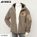 AVIREX アビレックス フリース フルジップ フーディパーカー 6122148 Varsity Logo Fleece Hoodie ポリエステル100％