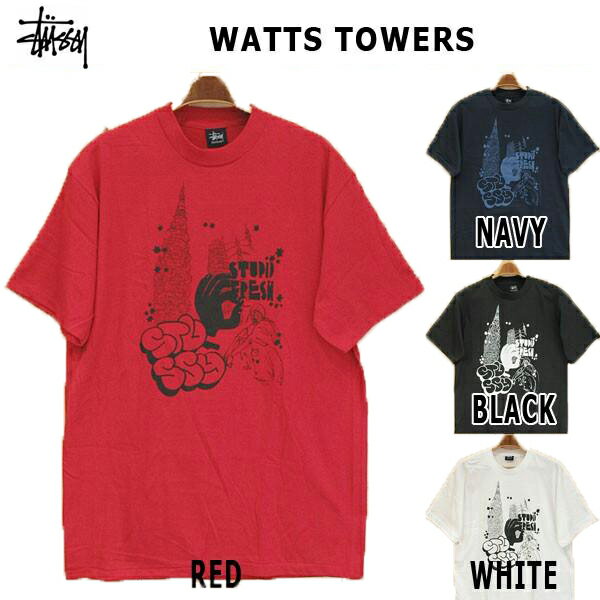 STUSSY Watts Towers T DEADSTOCK