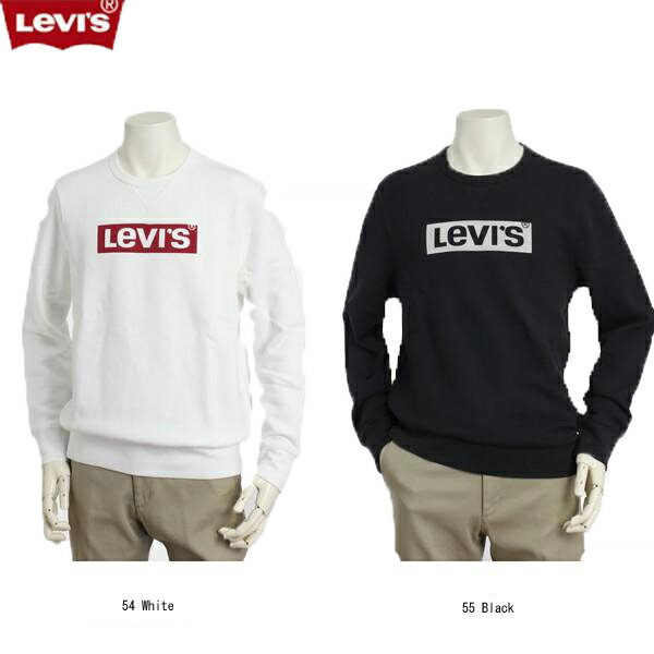 LEVI’S リーバイス ボックスデザイン クルースウェットトレーナー ツーホースグラフィック スウェット..