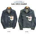 Lee union made リーユニオンメイド Sanforized shrunk 防縮加工済み Lee 101J model Texas Organic Cotton 13oz Denim