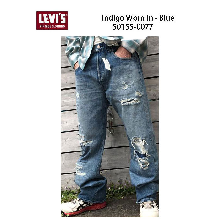 LEVI'S VINTAGE CLOTHING [oCXBe[WN[WO 1955Nf 501XX 501550077 NbVyA[hdl@77)CfBSEH[u[ {