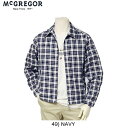 McGREGOR(マグレガー)メンズ DRIZZLER ドリズラー ブルゾン ジャケット 111111201 チェック柄