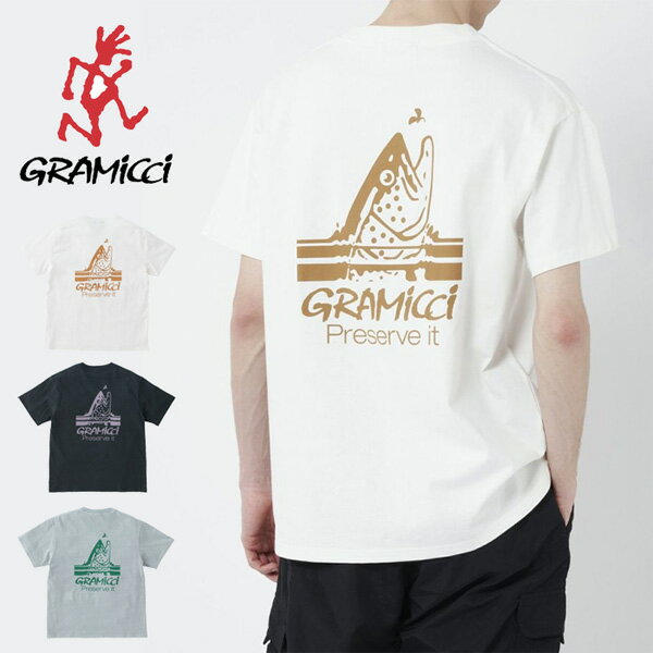 GRAMICCI グラミチ TROUT TEE トラウトTシャツ 半袖Tシャツ 半T G3SU-T050 メンズ レディース ユニセックス 送料無料