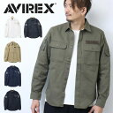 アヴィレックス AVIREX アヴィレックス 長袖 ベーシック ファティーグシャツ 783-3920001 メンズ トップス 長袖シャツ ポケット 定番 アビレックス 送料無料