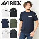 6%OFF セール SALE AVIREX アビレックス ファティーグTシャツ 6113328 クルーネック 半袖Tシャツ ポケットTシャツ 胸ポケット 半T メンズ アヴィレックス 送料無料