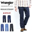 SALE 10%OFF 大きいサイズ Wrangler ラングラー ふつうのストレート 股上深め WM3913ストレッチ デニム ジーンズ デニムパンツ メンズ 定番 送料無料