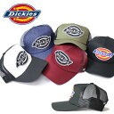 Dickies ディッキーズ ロゴワッペン メッシュキャップ 帽子 17620600 メンズ レディース ユニセックス ビッグロゴ キャップ 帽子