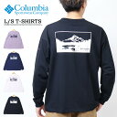 10%OFF SALE セール Columbia コロンビア PM6812 ミラーズクレスト ロングスリーブTシャツ バックプリント 長袖Tシャツ ロンT 長T メンズ 送料無料 PM6812