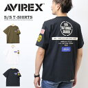 10%OFF SALE セール AVIREX アヴィレックス エアナショナルガード パッチド Tシャツ 783-3234036 半袖 Tシャツ メンズ 半袖Tシャツ 半T アビレックス 送料無料