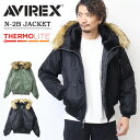 AVIREX アヴィレックス N-2B ジャケット コマーシャル メンズ アウター フライトジャケット アビレックス 送料無料 783-3952018