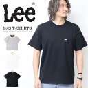 リー ペアTシャツ 10%OFF 2024年春夏 セール Lee リー ロゴ刺繍 胸ポケット 半袖Tシャツ メンズ レディース ユニセックス 半T 送料無料 Lee SALE LT3137