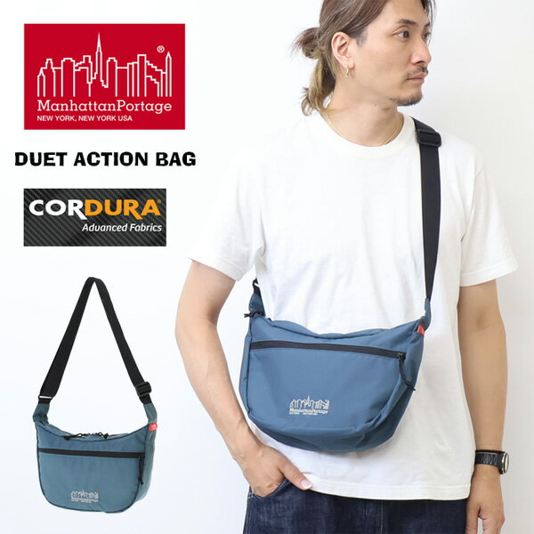 Manhattan Portage マンハッタンポーテージ DUET ACTION BAG ショルダーバッグ メンズ レディース ユニ..
