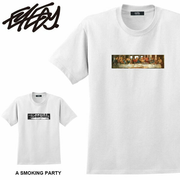 Rakuten - EYEDY アイディ プリント 半袖Tシャツ スモーキングパーティ 半T メンズ EYE-TM052