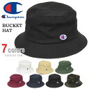 Champion チャンピオン ロゴワッペン バケットハット メンズ レディース ユニセックス 帽子 587-001A