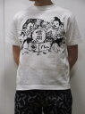 EVISU エヴィス エビスジーンズ 純国産 日本製 ユニオン スペシャル ミシン ヴェテラーノ AC 半袖 Tシャツ アメリカン コットン 信用 プリント ホワイト MADE IN JAPAN 限定生産 ETC5608NHWHT 【送料無料】 evisu 【あす楽】 ポイント プレゼント 人気