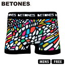【クロネコゆうパケット可 送料290円】ビトーンズ BETONES ボクサーパンツ メンズ ショーツ 下着 シームレス おしゃれ ギフト プレゼント CH001
