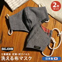 【クロネコゆうパケット可 送料290円】BIG JOHN ビッグジョン マスク 日本製 シャンブレー マスク 3重抗菌布マスク2枚組 おしゃれ VMSK07